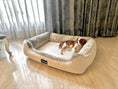 Load image into Gallery viewer, Coccopucci Pearl white Orthopedic Dog Bed