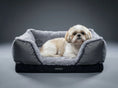 Load image into Gallery viewer, Coccopucci Gun metal Riposso Dog Bed