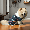 Load image into Gallery viewer, Coccopucci Flora Green Print Dog Jacket - COCCOPUCCI