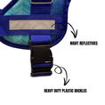 Load image into Gallery viewer, Coccopucci Comfsecure Dog Harness (Ocean Chevron)