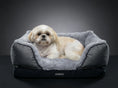 Load image into Gallery viewer, Coccopucci Gun metal Riposso Dog Bed