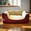 Load image into Gallery viewer, Coccopucci Red Lounger Dog Bed