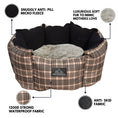 Load image into Gallery viewer, Coccopucci Signature Crown Dog Bed