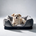Load image into Gallery viewer, Coccopucci Gun metal Riposso Dog Bed