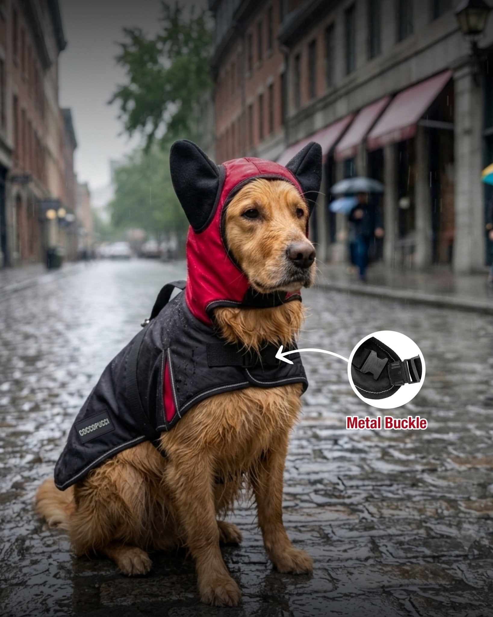Coccopucci Tempesta  3 In 1 (Raincot+Harness+Jacket)