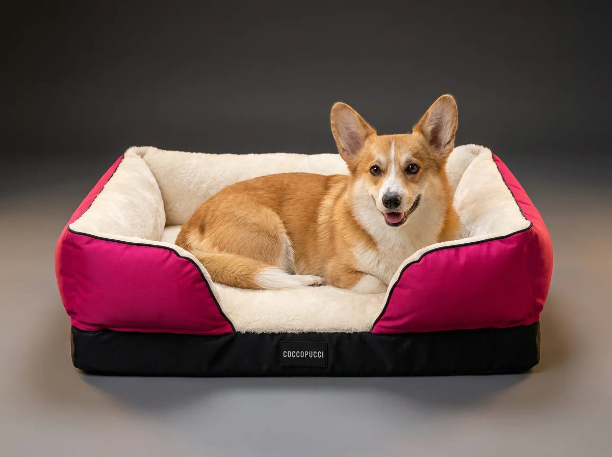 Coccopucci Peony Riposso Orthopedic Dog Bed
