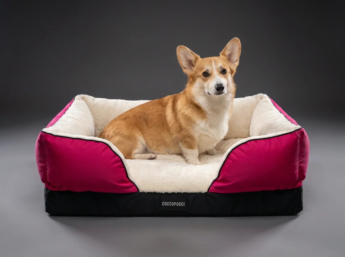 Coccopucci Peony Riposso Orthopedic Dog Bed