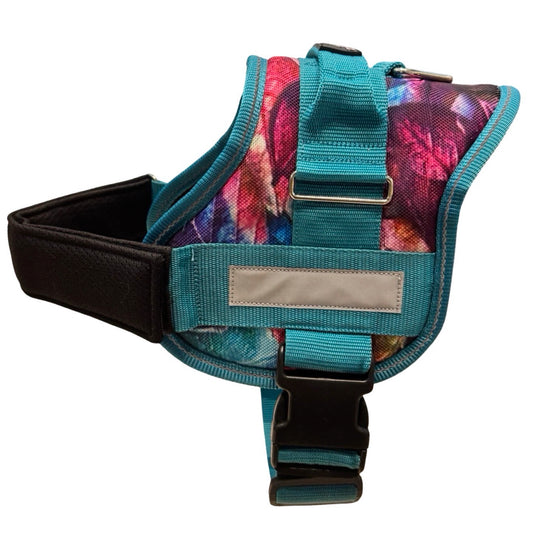 Coccopucci Comfsecure Dog Harness (Pink Leaf)