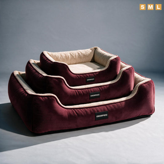 Coccopucci Garnet Doppio Dog Bed