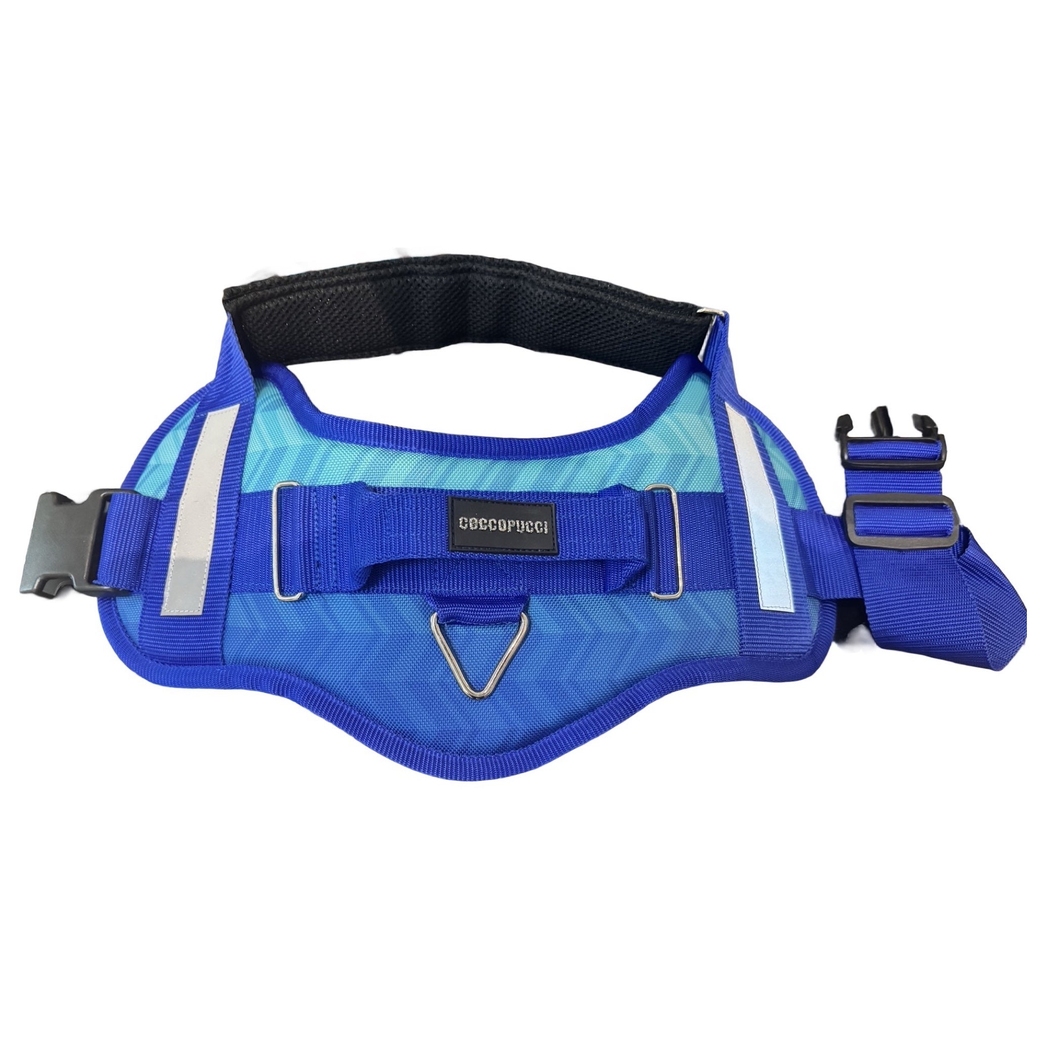 Coccopucci Comfsecure Dog Harness (Ocean Chevron)