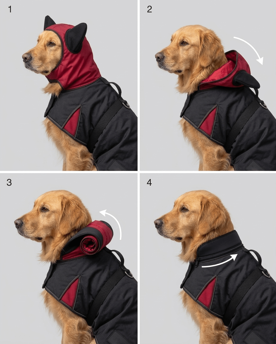 Coccopucci Tempesta  3 In 1 (Raincot+Harness+Jacket)