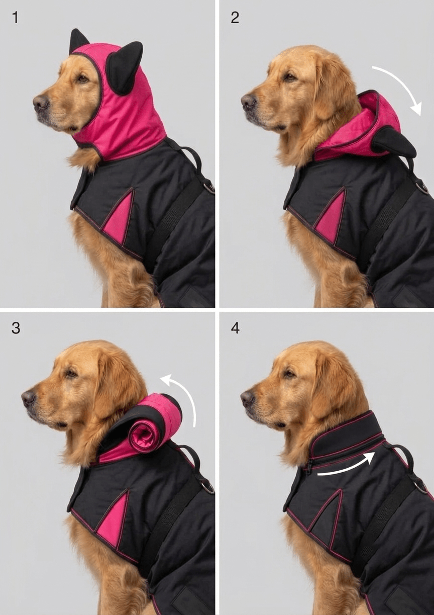 Coccopucci Tempesta  3 In 1 (Raincot+Harness+Jacket)