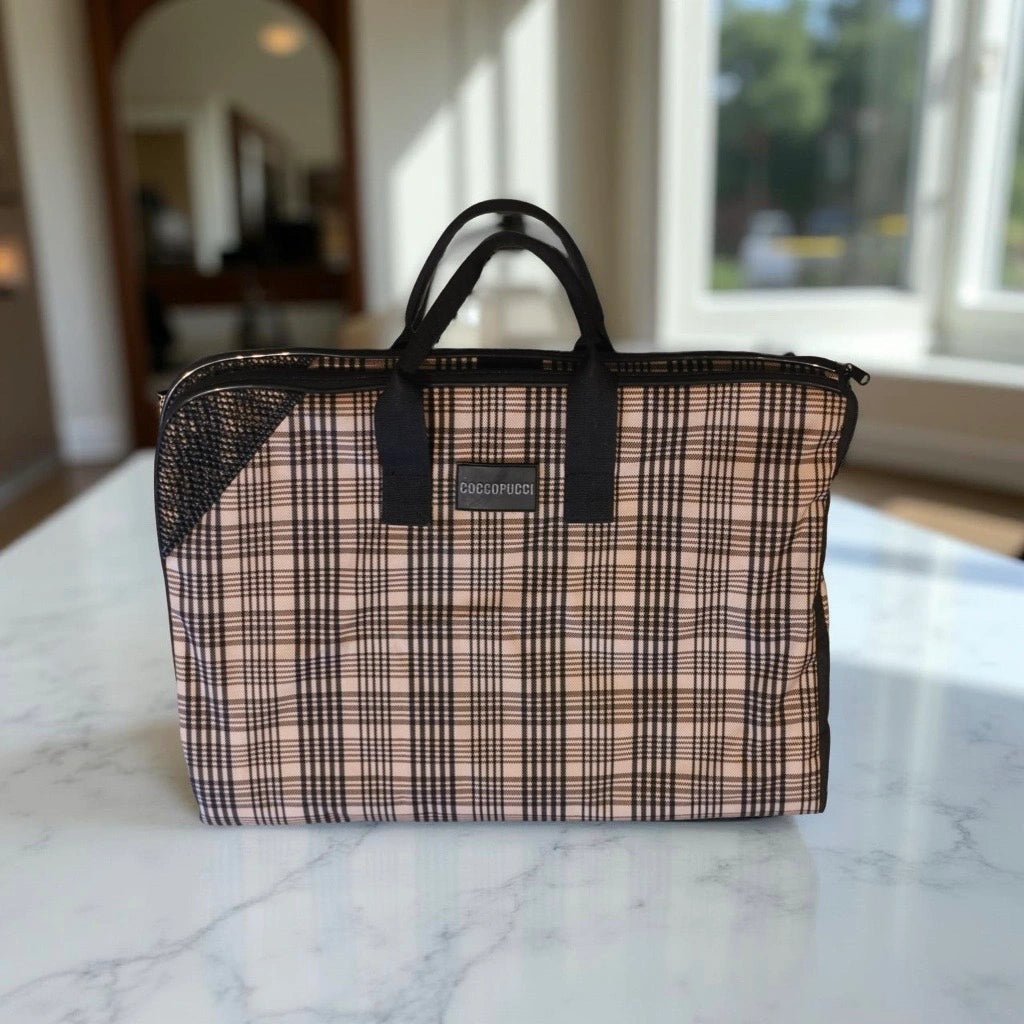 Coccopucci Signature-Plaid Bag Mat