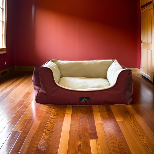 Coccopucci Red Lounger Dog Bed