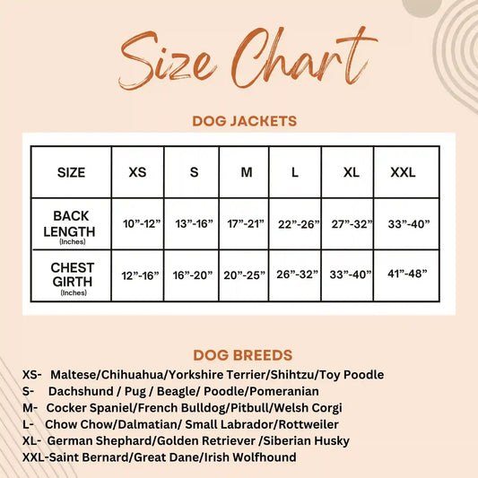 Coccopucci Orange Art Dog Jacket