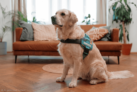 Coccopucci Comfsecure Dog Harness (Pink Leaf)