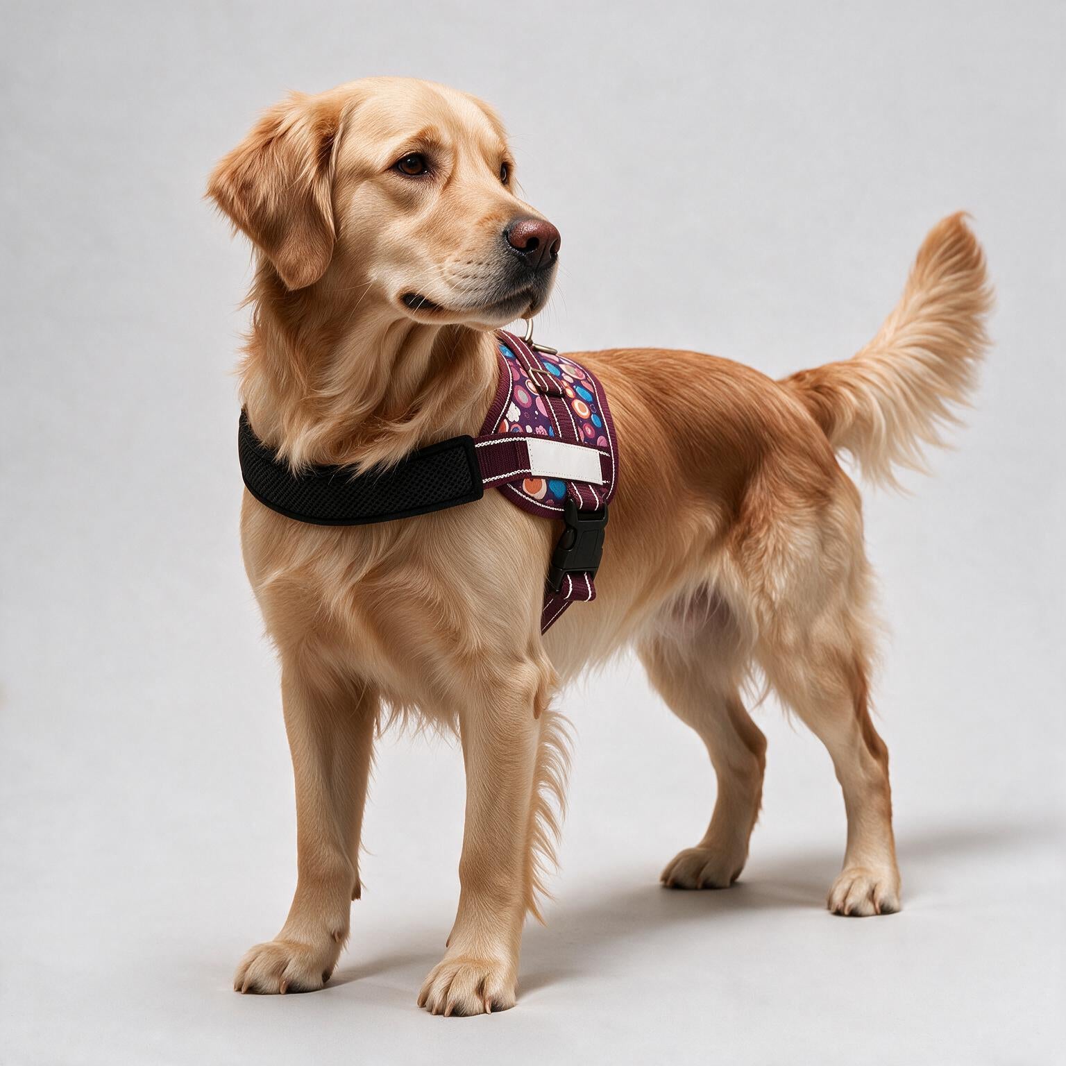 Coccopucci Comfsecure Dog Harness (Purple Floral)
