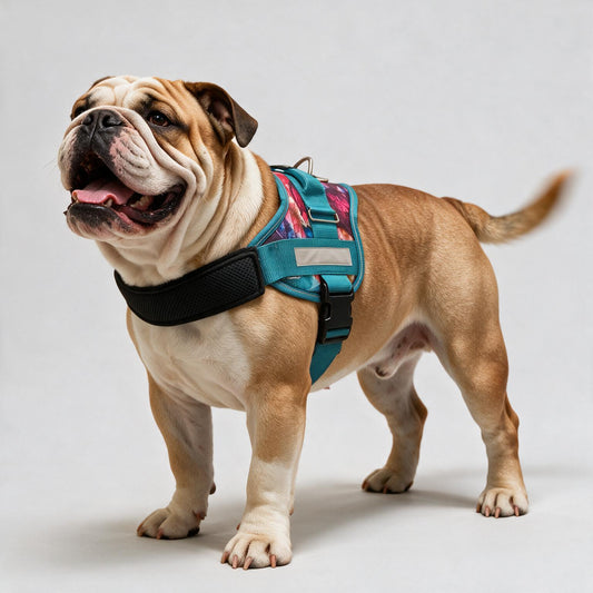 Coccopucci Comfsecure Dog Harness (Pink Leaf)