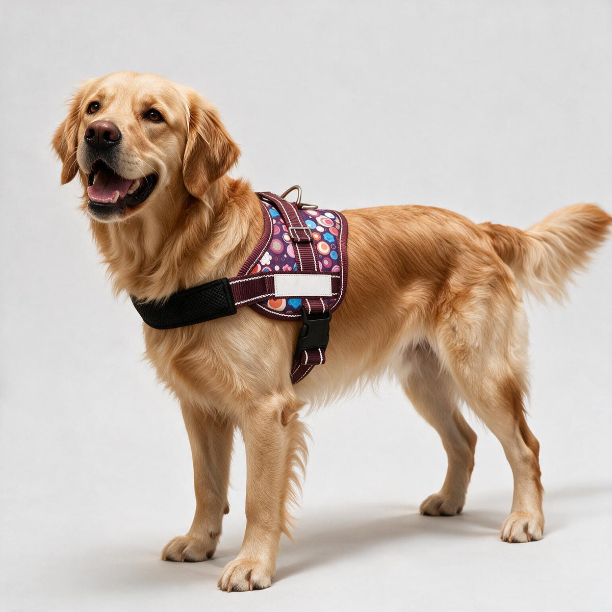 Coccopucci Comfsecure Dog Harness (Purple Floral)