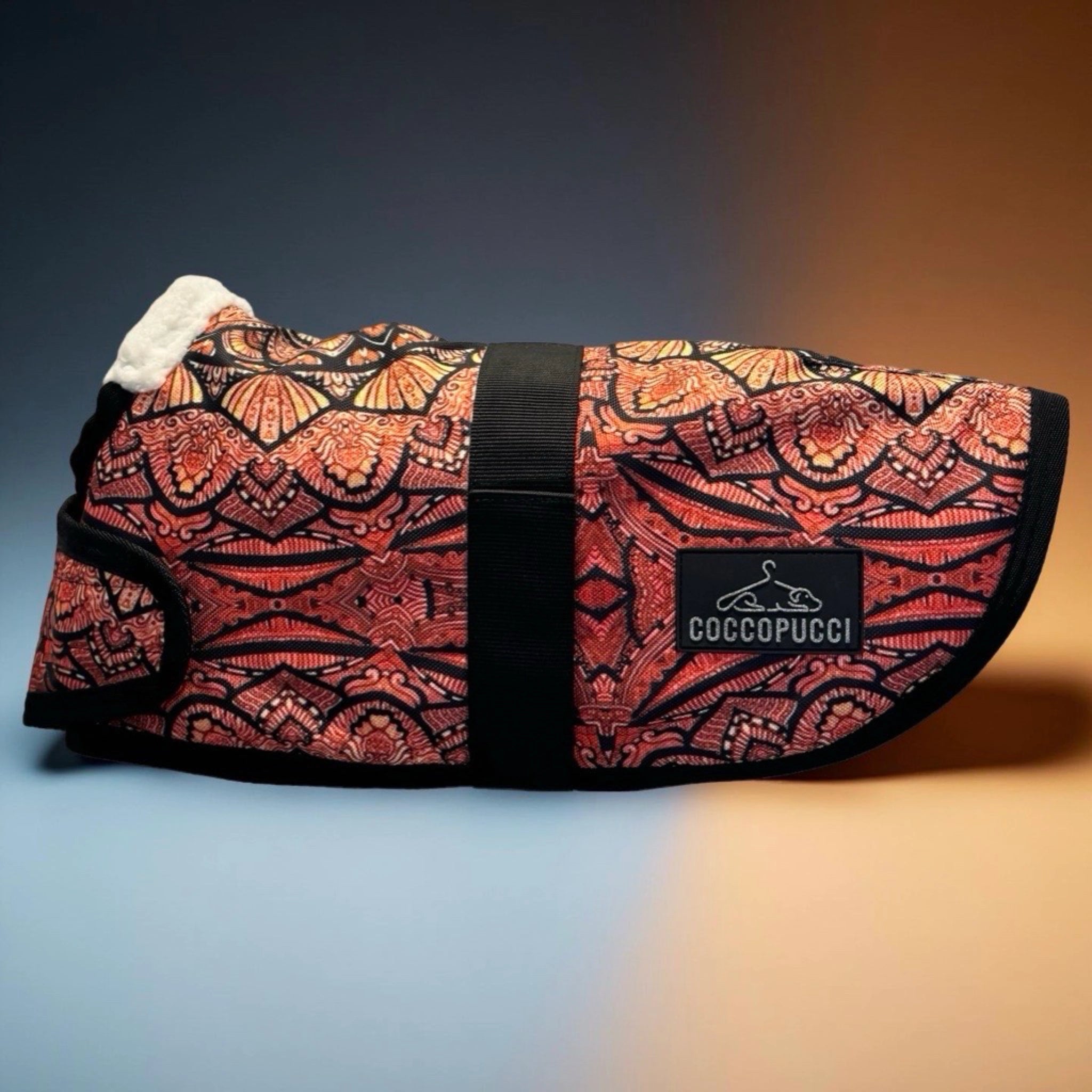 Coccopucci Orange Art Dog Jacket